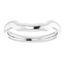 Load image into Gallery viewer, Sterling Silver Band for 8 mm Cushion Ring
