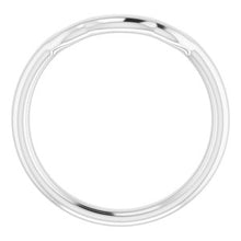 Load image into Gallery viewer, Sterling Silver Band for 8.2 mm Round Ring
