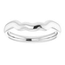 Load image into Gallery viewer, Sterling Silver Band for 7x5 mm Oval Ring
