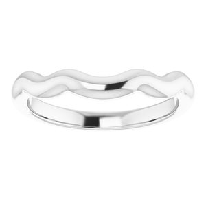 Sterling Silver Band for 6 mm Round Ring