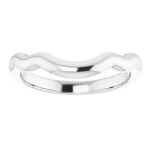 Charger l&#39;image dans la galerie, Sterling Silver Band for 8 mm Round Ring
