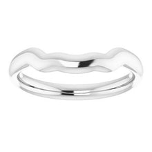 Load image into Gallery viewer, Sterling Silver Band for 7.4 mm Round Ring
