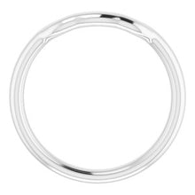 Load image into Gallery viewer, Sterling Silver Band for 7.4 mm Round Ring
