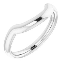Load image into Gallery viewer, Sterling Silver Band for 11 mm Cushion Ring

