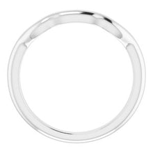 Charger l&#39;image dans la galerie, Sterling Silver Band for 5 mm Asscher Ring
