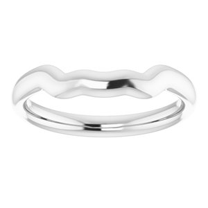 Sterling Silver Band for 6.5 mm Round Ring