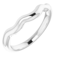Charger l&#39;image dans la galerie, Sterling Silver Band for 6 mm Round Ring
