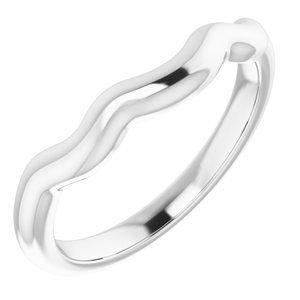 Sterling Silver Band for 6 mm Round Ring