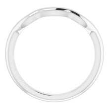Charger l&#39;image dans la galerie, Sterling Silver Band for 5 mm Cushion Ring
