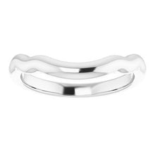 Charger l&#39;image dans la galerie, Sterling Silver Band for 8 mm Cushion Ring
