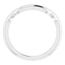 Load image into Gallery viewer, Sterling Silver Band for 7.5 mm Square Ring

