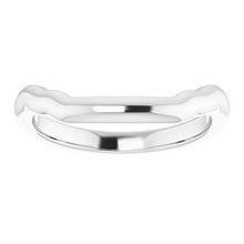 Load image into Gallery viewer, Sterling Silver Band for 7.5 mm Square Ring
