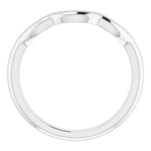 Charger l&#39;image dans la galerie, Sterling Silver Band for 7x5 mm Oval Ring

