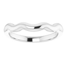 Charger l&#39;image dans la galerie, Sterling Silver Band for 5.5 mm Round Ring

