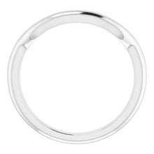 Charger l&#39;image dans la galerie, Sterling Silver Band for 5.5 mm Square Ring
