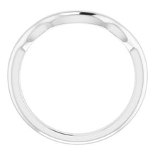 Load image into Gallery viewer, Sterling Silver Band for 7 mm Cushion Ring
