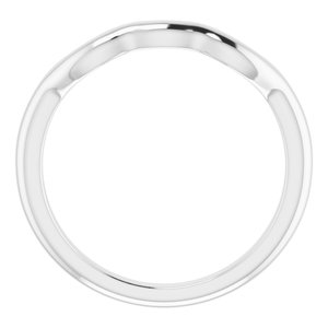 Sterling Silver Band for 4.1 mm Round Ring