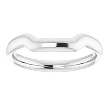 Load image into Gallery viewer, Sterling Silver Band for 6x4 mm Emerald Ring
