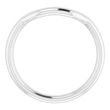 Load image into Gallery viewer, Sterling Silver Band for 10x8 mm Emerald Ring
