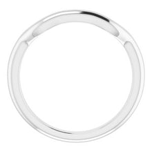 Charger l&#39;image dans la galerie, Sterling Silver Band for 4 mm Square Ring
