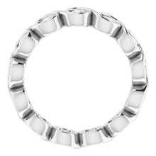 Load image into Gallery viewer, Platinum 9/10 CTW Diamond Eternity Band
