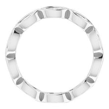 Load image into Gallery viewer, Platinum 3/4 CTW Diamond Eternity Band
