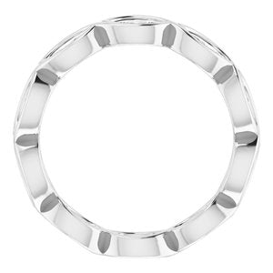 Platinum 3/4 CTW Diamond Eternity Band