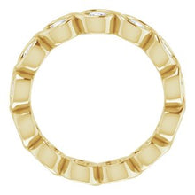 Load image into Gallery viewer, 14K Yellow 1 1/3 CTW Diamond Eternity Band
