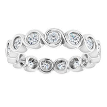 Charger l&#39;image dans la galerie, Bracelet d&#39;éternité en platine 9/10 CTW Diamond
