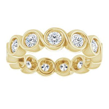 Load image into Gallery viewer, 14K Yellow 1 1/3 CTW Diamond Eternity Band
