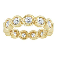 Load image into Gallery viewer, 14K Yellow 1 1/5 CTW Diamond Eternity Band
