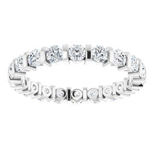 Platinum 1 1/6 CTW Diamond Eternity Band