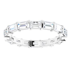 Bracelet d'éternité en diamant 14K blanc 1 1/6 CTW