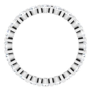 Platinum 1 1/6 CTW Diamond Eternity Band