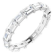 Charger l&#39;image dans la galerie, Bracelet éternité diamant 14K blanc 1 1/5 CTW
