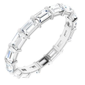 Bracelet éternité diamant 14K blanc 1 1/5 CTW
