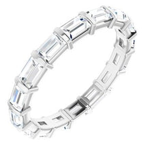 Load image into Gallery viewer, 14K White 1 1/6 CTW Diamond Eternity Band
