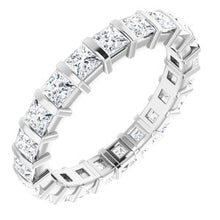 Load image into Gallery viewer, Platinum 1 3/4 CTW Diamond Eternity Band
