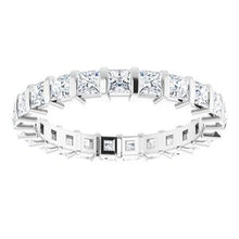 Load image into Gallery viewer, 14K White 1 1/3 CTW Diamond Eternity Band
