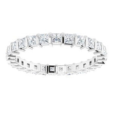 Load image into Gallery viewer, 14K White 9/10 CTW Diamond Eternity Band
