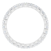 Load image into Gallery viewer, 14K White 9/10 CTW Diamond Eternity Band
