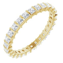 Charger l&#39;image dans la galerie, Bracelet d&#39;éternité en diamant 14K jaune 1 CTW
