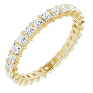 Bracelet d'éternité en diamant 14K jaune 1 CTW
