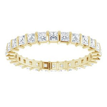 Charger l&#39;image dans la galerie, Bracelet d&#39;éternité en diamant 14K jaune 1 CTW

