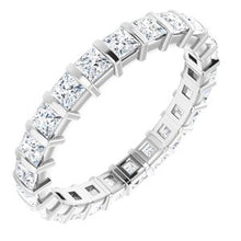 Load image into Gallery viewer, Platinum 1 5/8 CTW Diamond Eternity Band

