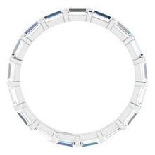 Load image into Gallery viewer, Platinum 1 3/8 CTW Diamond Eternity Band
