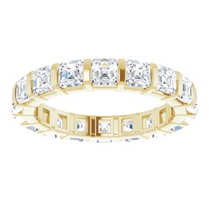 Bracelet d'éternité diamant 14K jaune 2 3/4 CTW