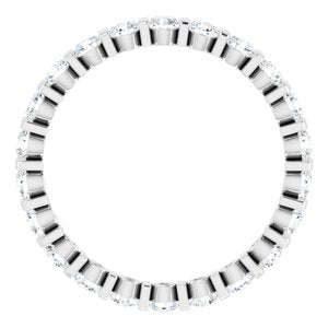 Bracelet d'éternité en platine 1 1/8 CTW Diamond