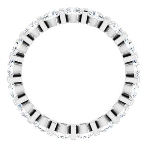 Platinum 1 3/4 CTW Diamond Eternity Band