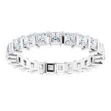 Load image into Gallery viewer, Platinum 1 5/8 CTW Diamond Eternity Band
